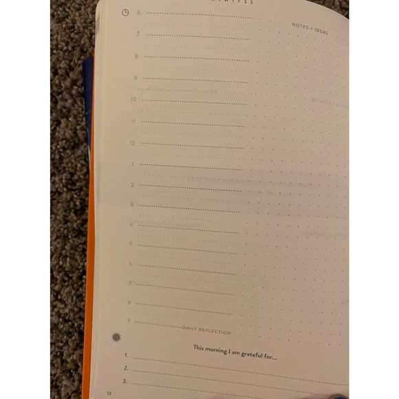 Best Self Orange Journal and Accessories - Picture 6 of 9